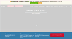 Desktop Screenshot of hotelnewyork.nl